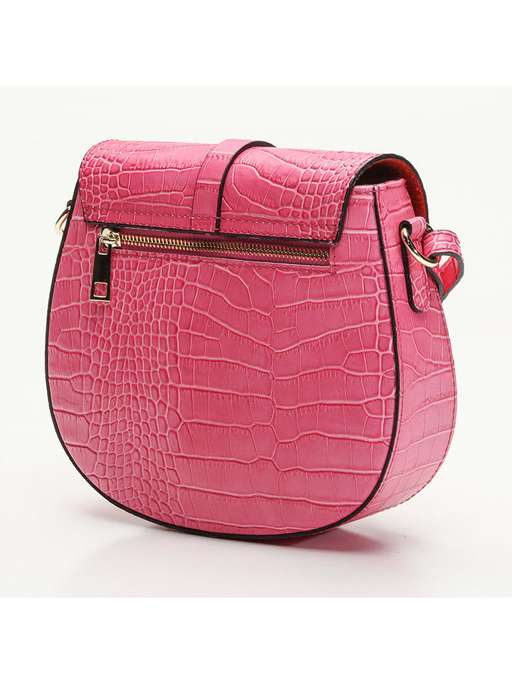 Victor & Hugo Paris Pink - (B)22 x (H)18 x (T)6 cm 1446773 Leder-Umhängetasche "Kara" in Pink - (B)22 x (H)18 x (T)6 cm - 4