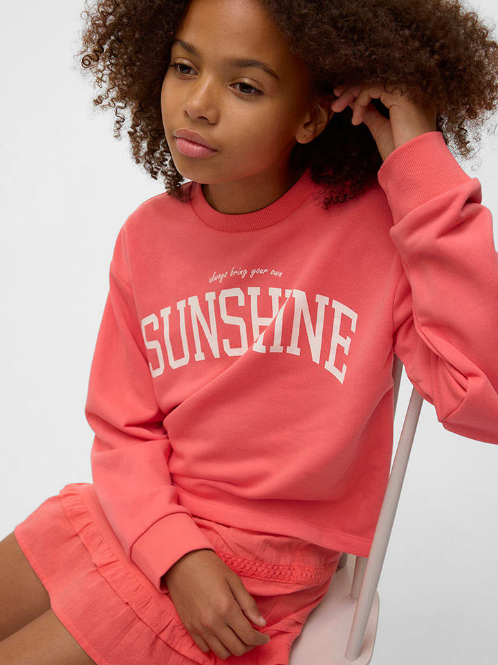 Dětská mikina Vero Moda Girl Rot 3950561 Sweatshirt "Linsey" in Rot - 2