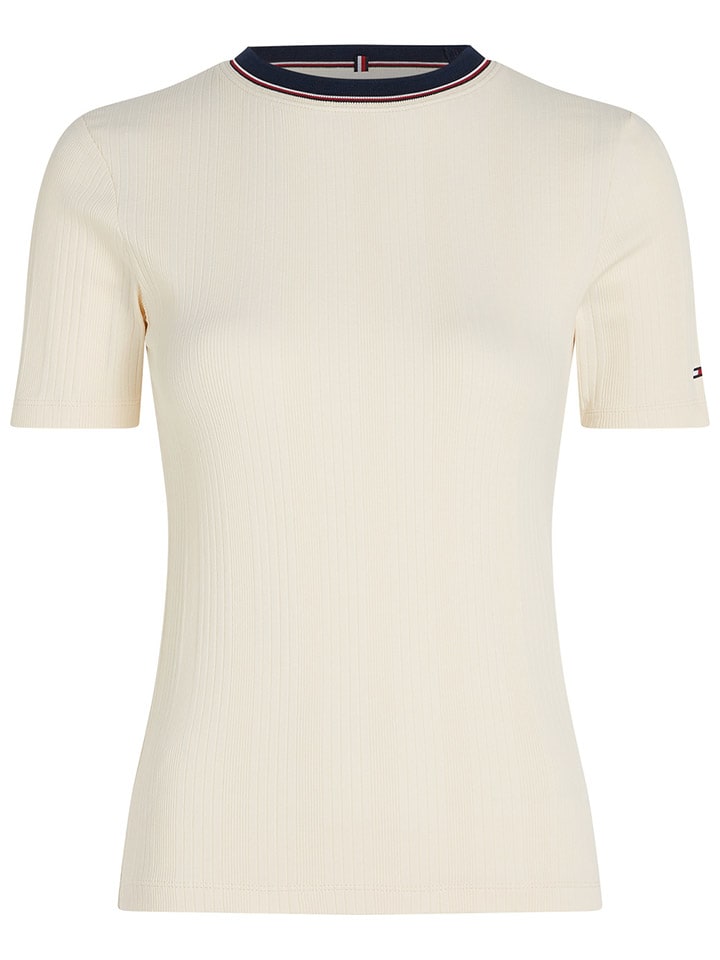 Tričko Tommy Hilfiger Creme 2094313 Shirt in Creme - 4