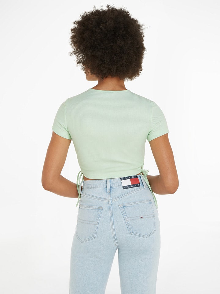 Tričko TOMMY JEANS Mint 9968948 Shirt in Mint - 2