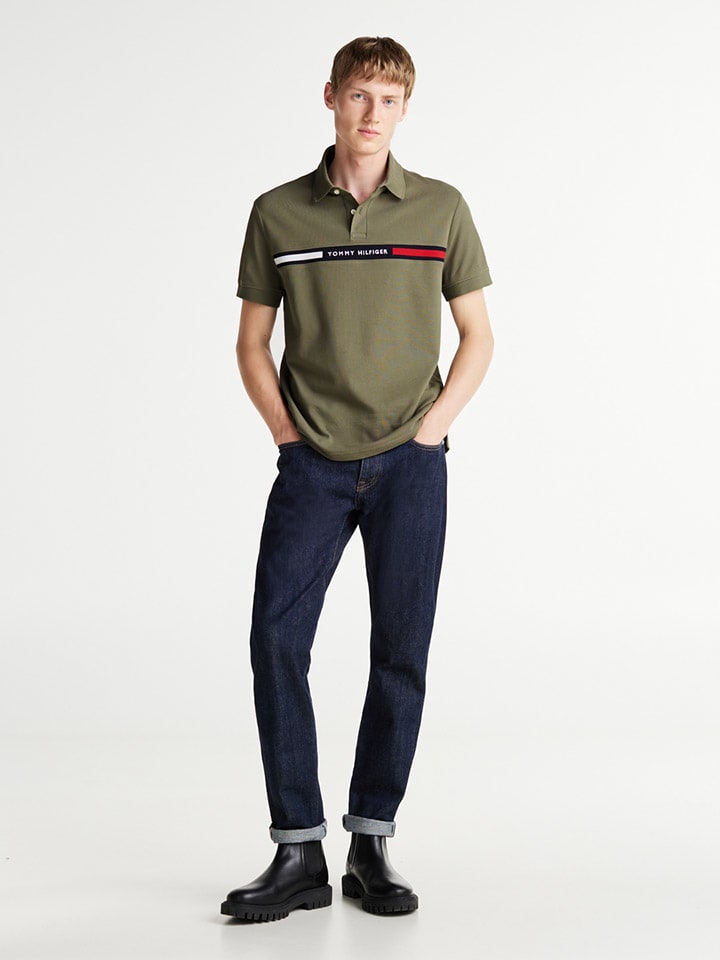 Tričko Tommy Hilfiger Khaki 688786 Poloshirt in Khaki - 1