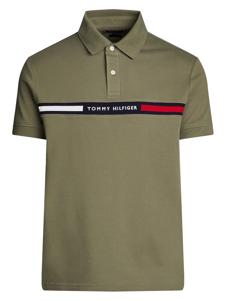 Tričko Tommy Hilfiger Khaki 688786 Poloshirt in Khaki - 4