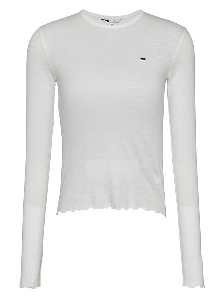 TOMMY JEANS Weiß 6375561 Longsleeve in Weiß - 3