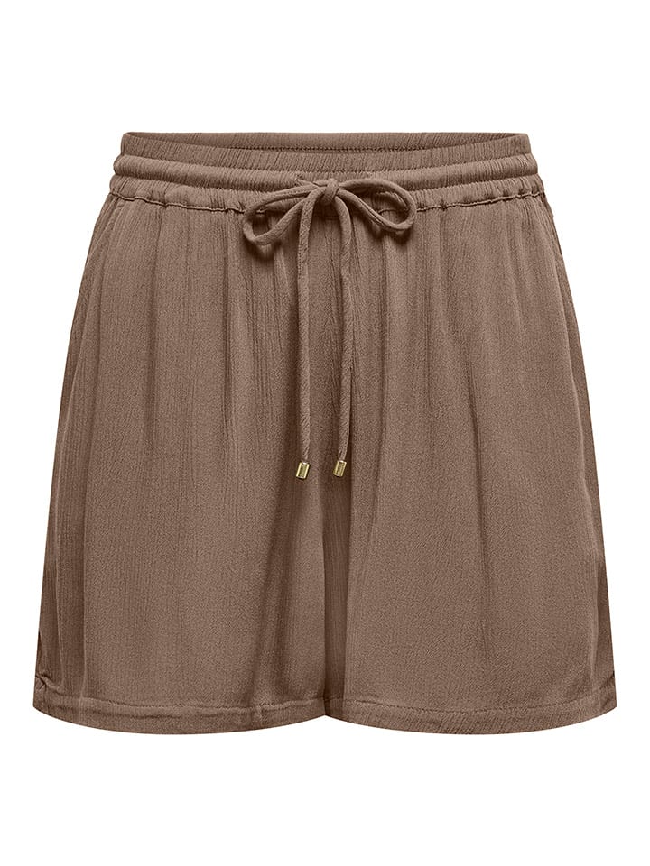 Kraťasy ONLY Braun 8545918 Shorts "Chiara" in Braun - 1