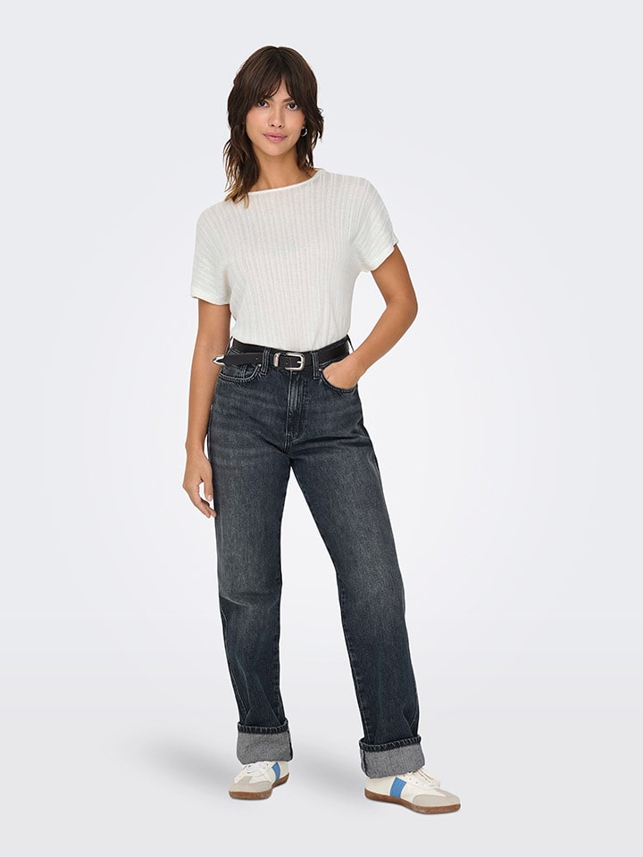 Tričko ONLY Weiß 8268546 Shirt "Rina" in Weiß - 2