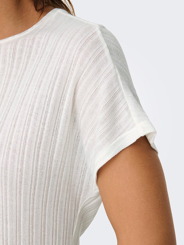 Tričko ONLY Weiß 8268546 Shirt "Rina" in Weiß - 5