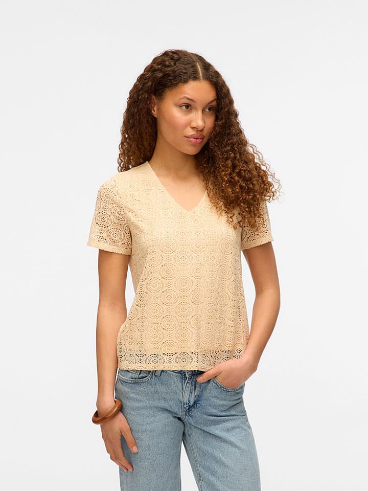 Vero Moda Creme 2655073 Bluse in Creme - 2