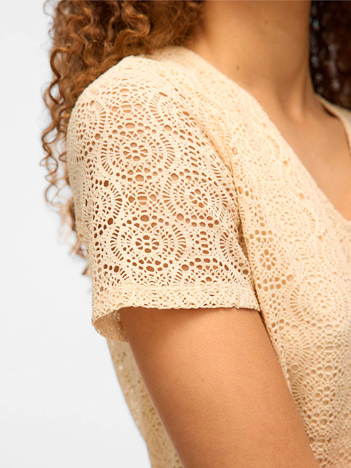 Vero Moda Creme 2655073 Bluse in Creme - 4