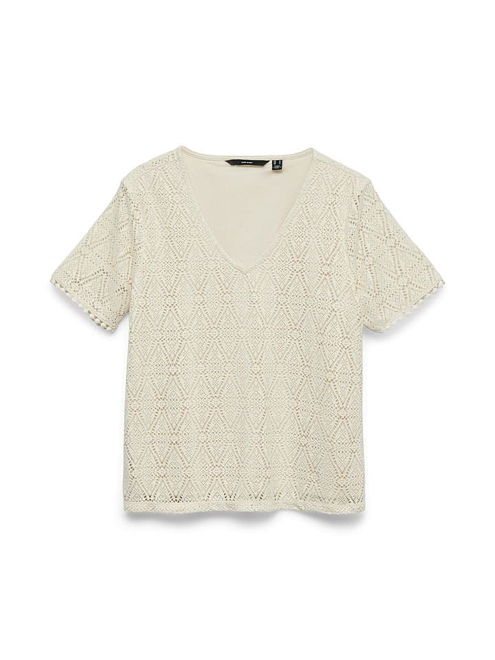 Vero Moda Creme 2655073 Bluse in Creme - 6