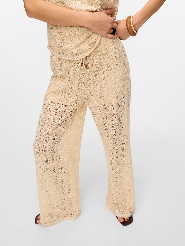 Vero Moda Creme 738017 Hose in Creme - 2