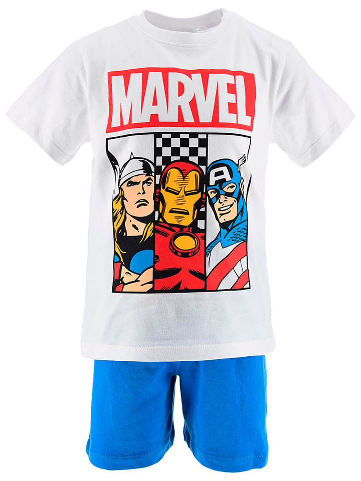 Detské pyžamo Avengers Weiß/ Blau 405617