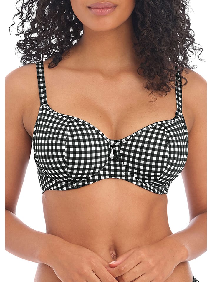 Plavky Freya Schwarz/ Weiß 3646052