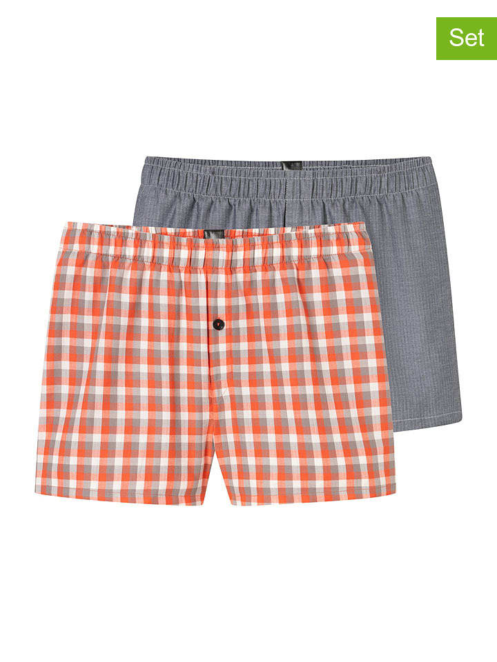 Schiesser Grau/ Orange 278694