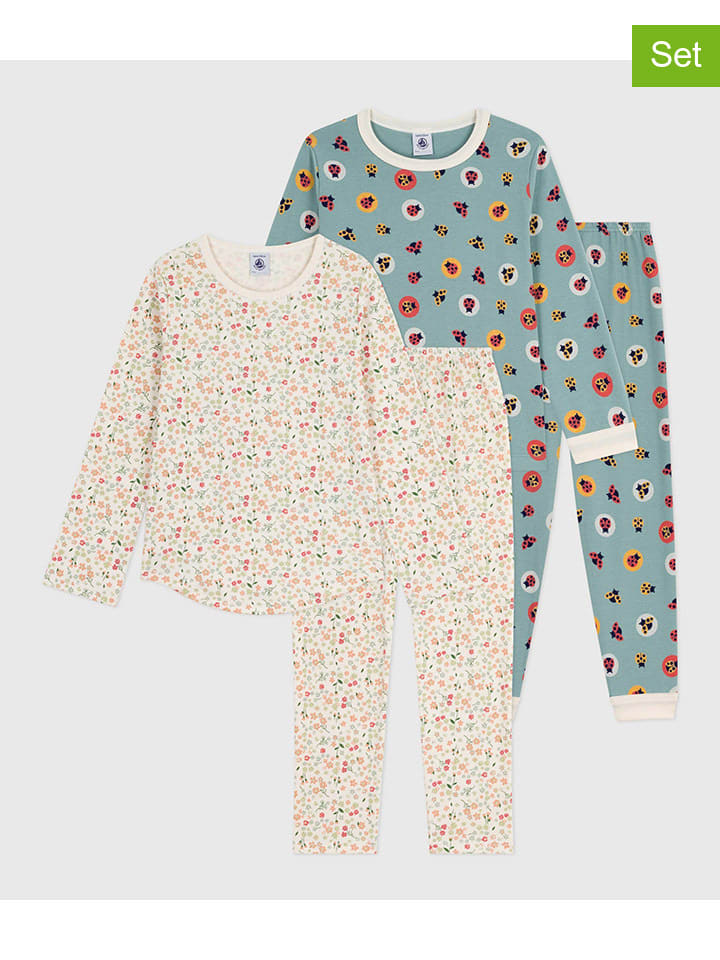 PETIT BATEAU Creme/ Grün 4263892