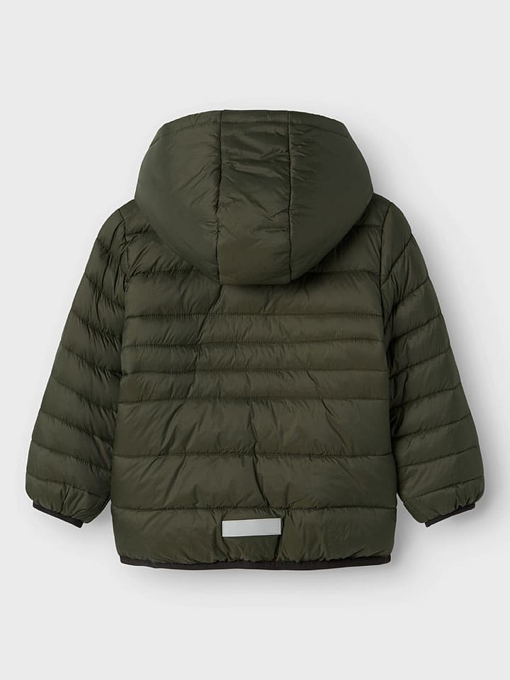 name it Khaki 6346721 Steppjacke "Marble" in Khaki - 3