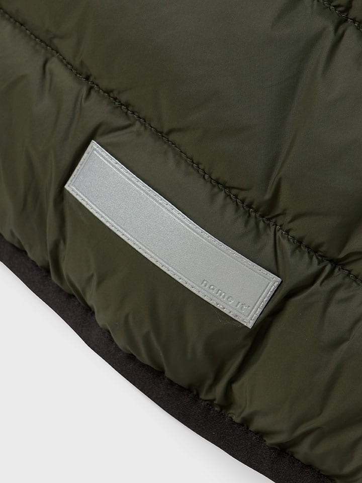 name it Khaki 6346721 Steppjacke "Marble" in Khaki - 5