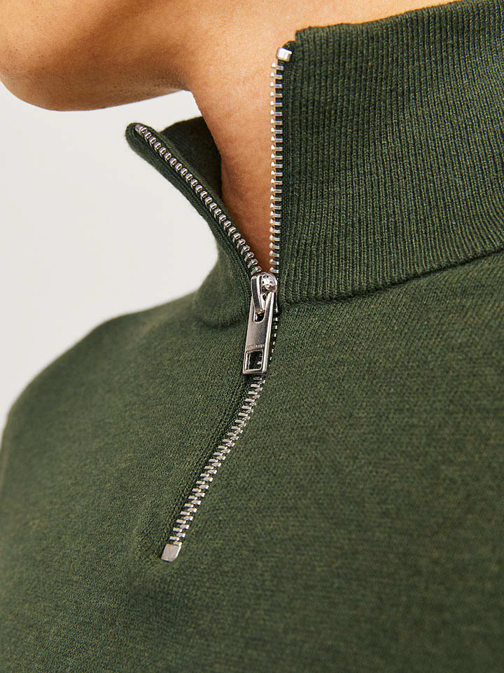 Sveter Jack & Jones Dunkelgrün 8738360 Pullover in Dunkelgrün - 6