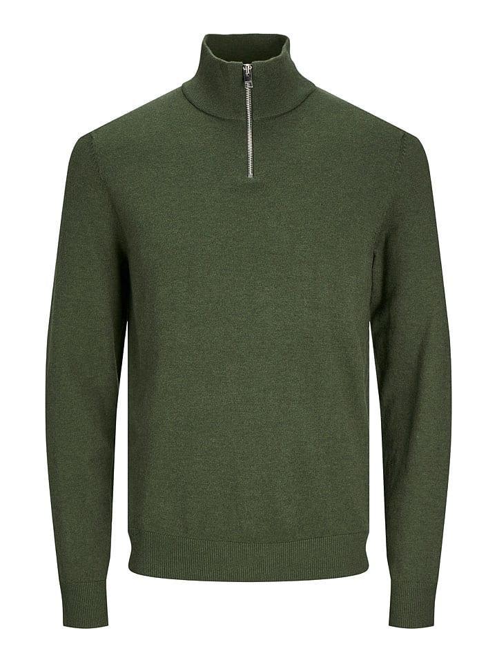 Sveter Jack & Jones Dunkelgrün 8738360 Pullover in Dunkelgrün - 7