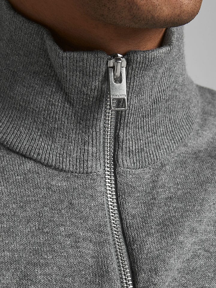 Sveter Jack & Jones Grau 4998612 Pullover in Grau - 5