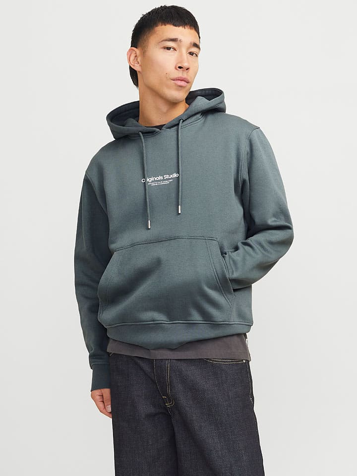 Mikina Jack & Jones Blau 6341931 Hoodie in Blau - 1