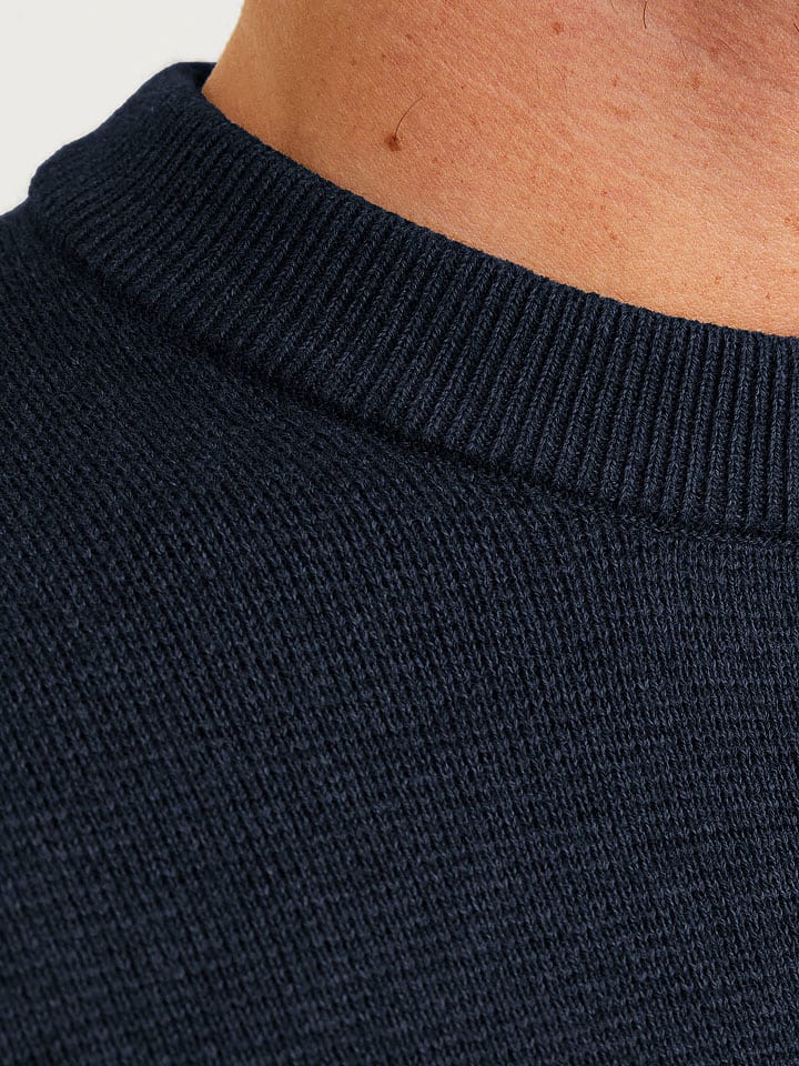 Sveter Jack & Jones Dunkelblau 6989181 Pullover "Milano" in Dunkelblau - 5