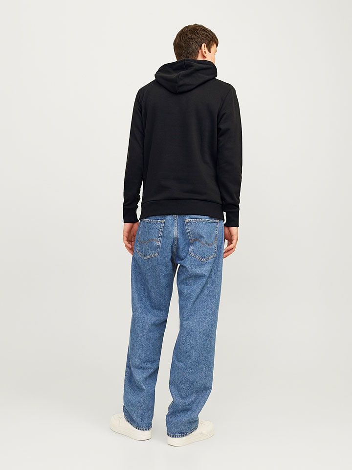 Mikina Jack & Jones Schwarz 8326310 Hoodie "Whitley" in Schwarz - 4