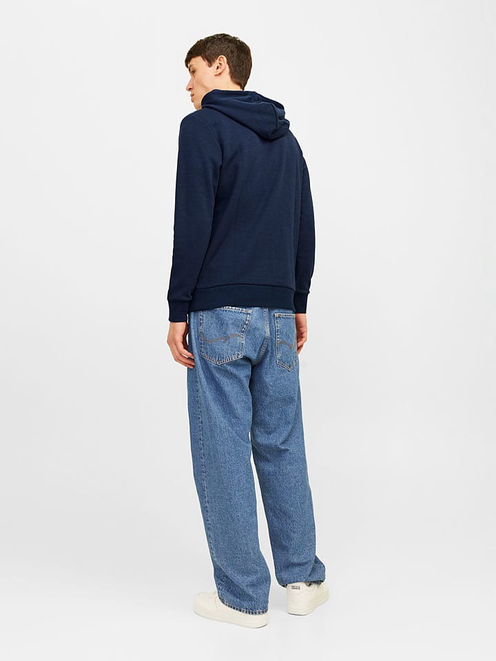 Mikina Jack & Jones Dunkelblau 1740738 Hoodie "Whitley" in Dunkelblau - 5