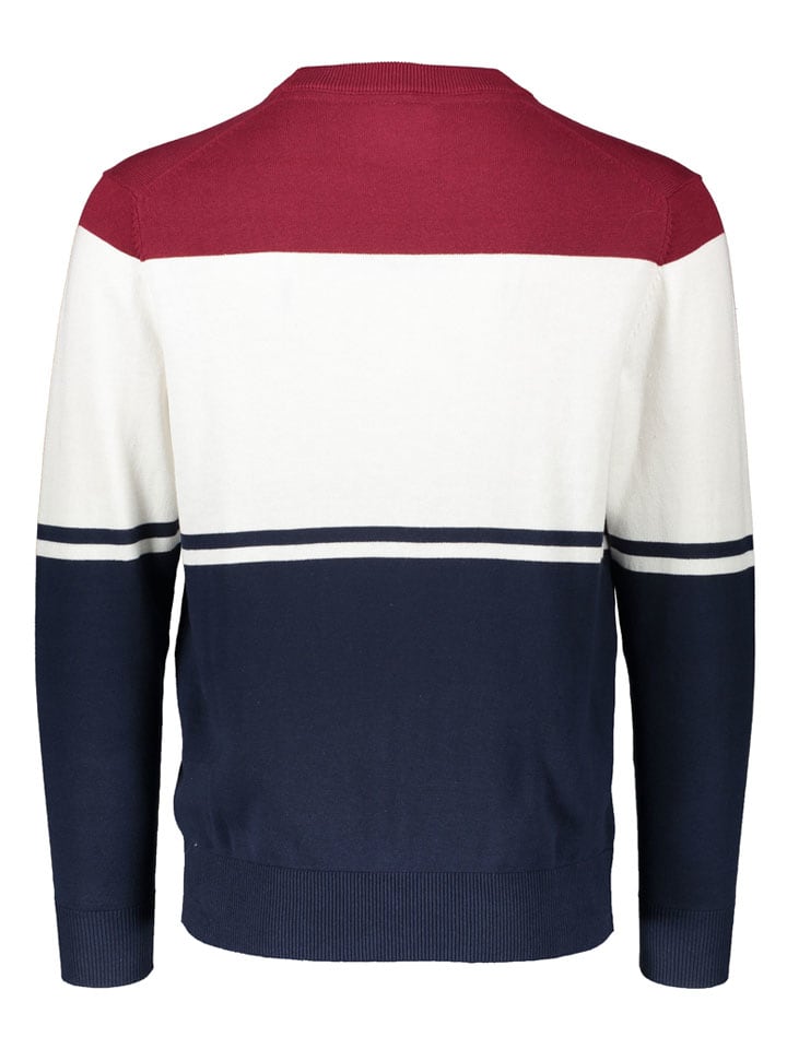 Sveter Pepe Jeans Dunkelblau/ Bordeaux/ Weiß 8682382 Pullover in Dunkelblau/ Bordeaux/ Weiß - 2