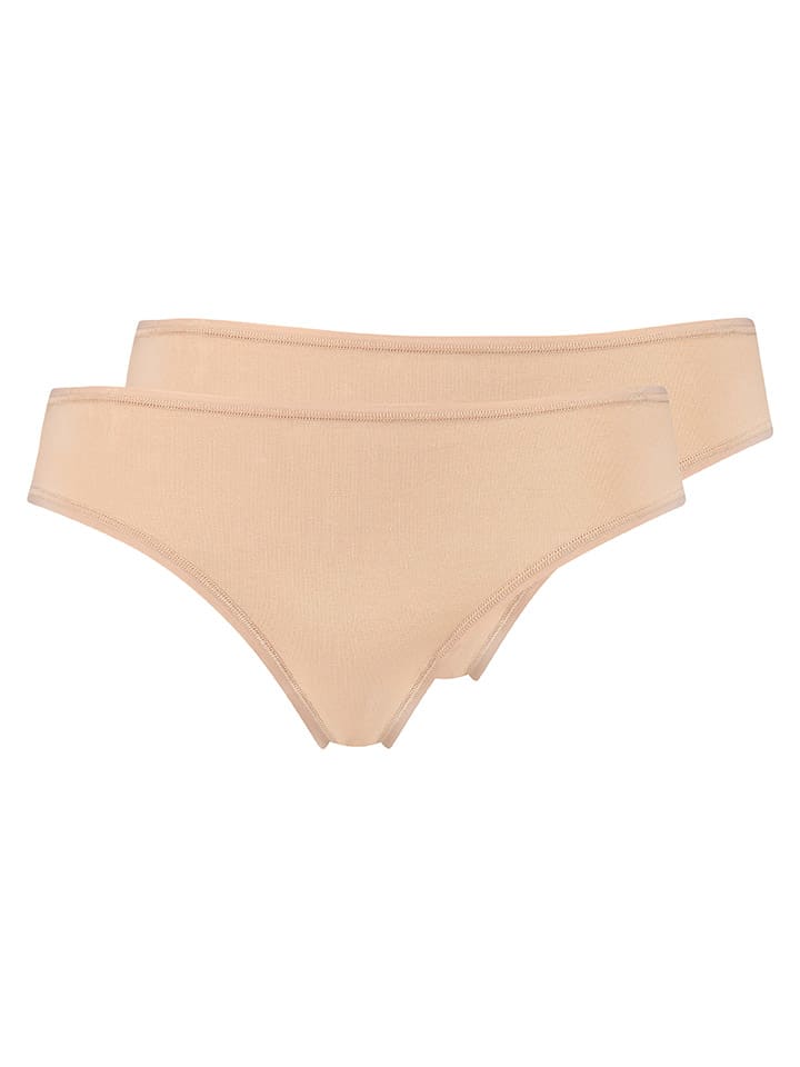 Nohavičky Hunkemöller Beige 8554324 2er-Set: Slips "Kim" in Beige - 3