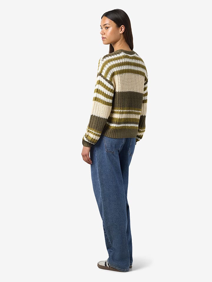 Sveter Noisy may Khaki/ Beige 257657 Pullover in Khaki/ Beige - 4