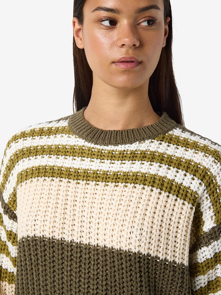 Sveter Noisy may Khaki/ Beige 257657 Pullover in Khaki/ Beige - 5