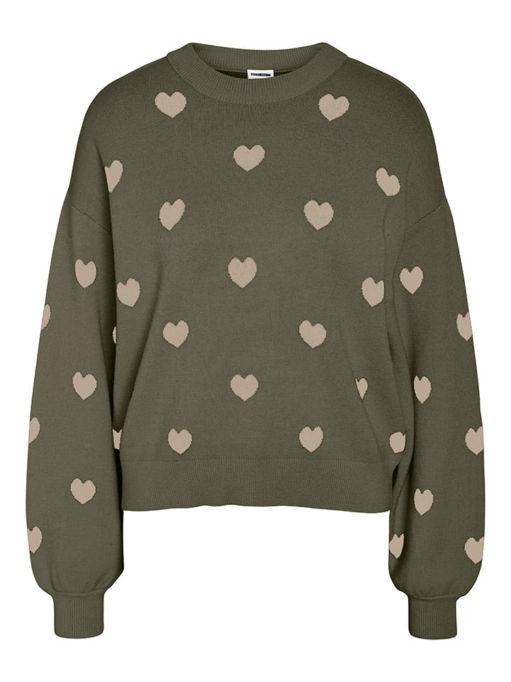 Sveter Noisy may Khaki/ Beige 3238508 Pullover in Khaki/ Beige - 6