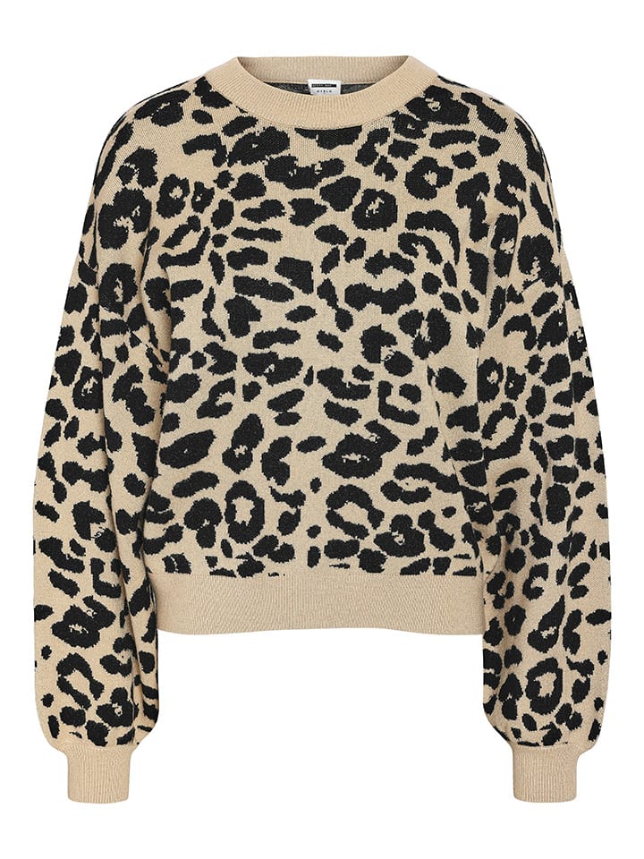 Sveter Noisy may Beige/ Schwarz 2717191 Pullover in Beige/ Schwarz - 6