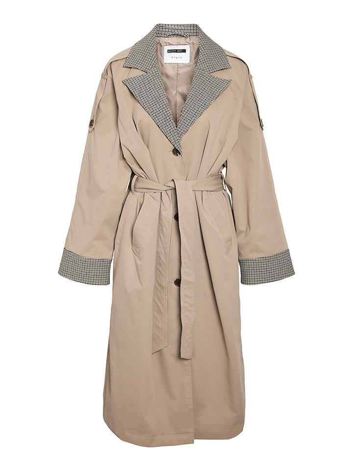 Dámska bunda Noisy may Beige/ Grau 9147744 Trenchcoat in Beige/ Grau - 2