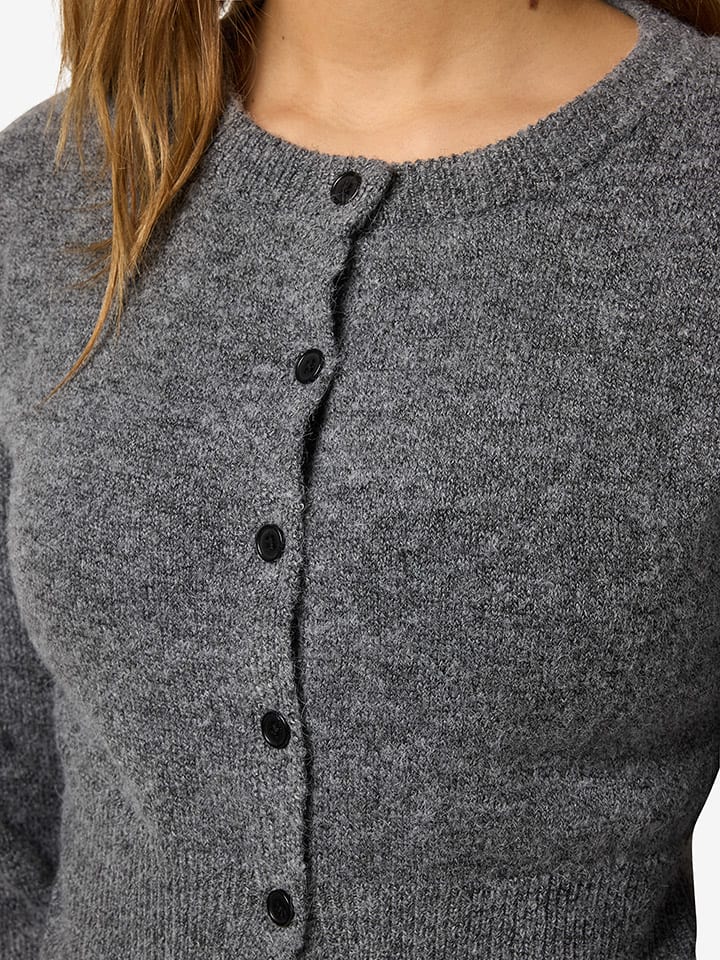 Sveter Noisy may Grau 4964108 Cardigan in Grau - 3