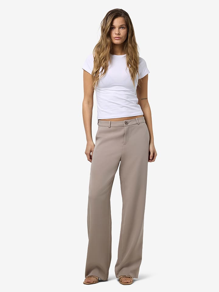 Nohavice Noisy may Taupe 2016488 Hose in Taupe - 2