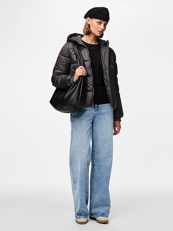 Dámska bunda Pieces Schwarz 774501 Übergangsjacke "Pcbee" in Schwarz - 2