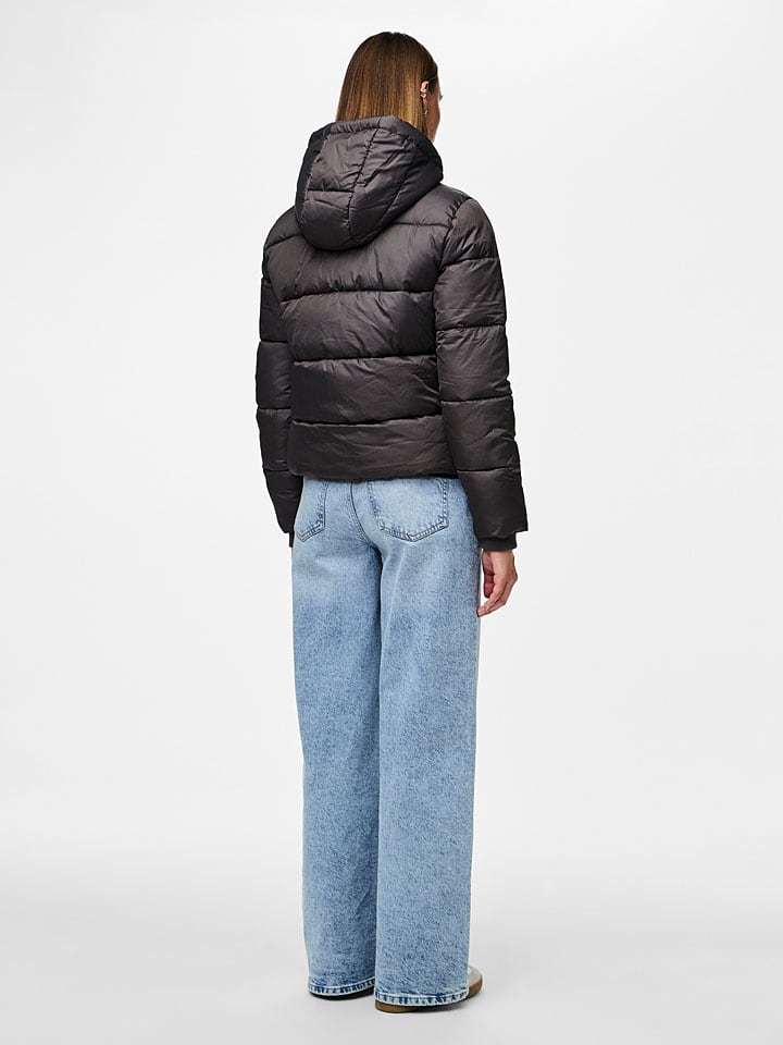 Dámska bunda Pieces Schwarz 774501 Übergangsjacke "Pcbee" in Schwarz - 3