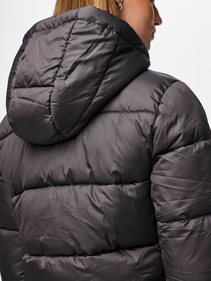 Dámska bunda Pieces Schwarz 774501 Übergangsjacke "Pcbee" in Schwarz - 4