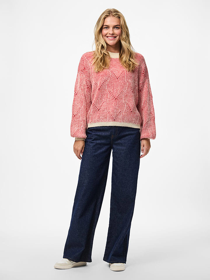 Sveter Pieces Rosa/ Rot 3298147 Pullover "Pcjenna" in Rosa/ Rot - 2