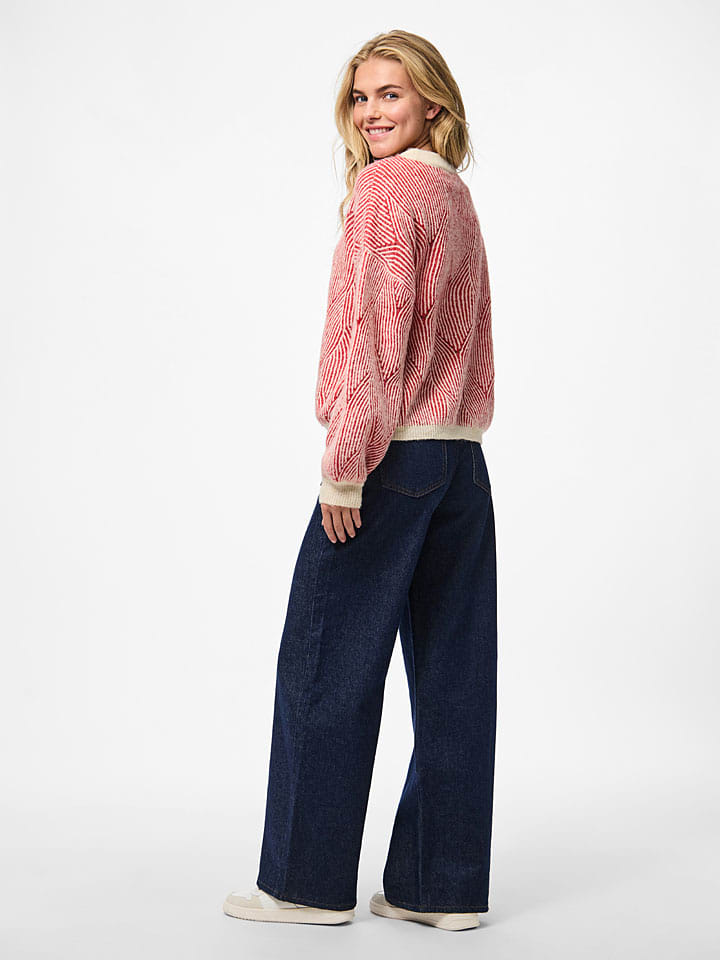 Sveter Pieces Rosa/ Rot 3298147 Pullover "Pcjenna" in Rosa/ Rot - 3