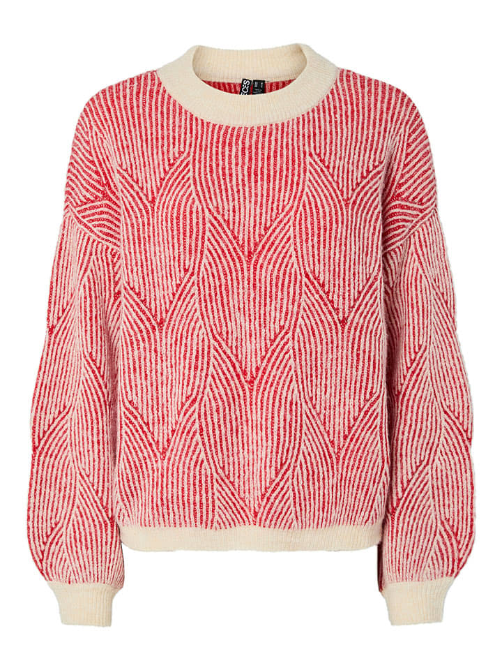 Sveter Pieces Rosa/ Rot 3298147 Pullover "Pcjenna" in Rosa/ Rot - 5