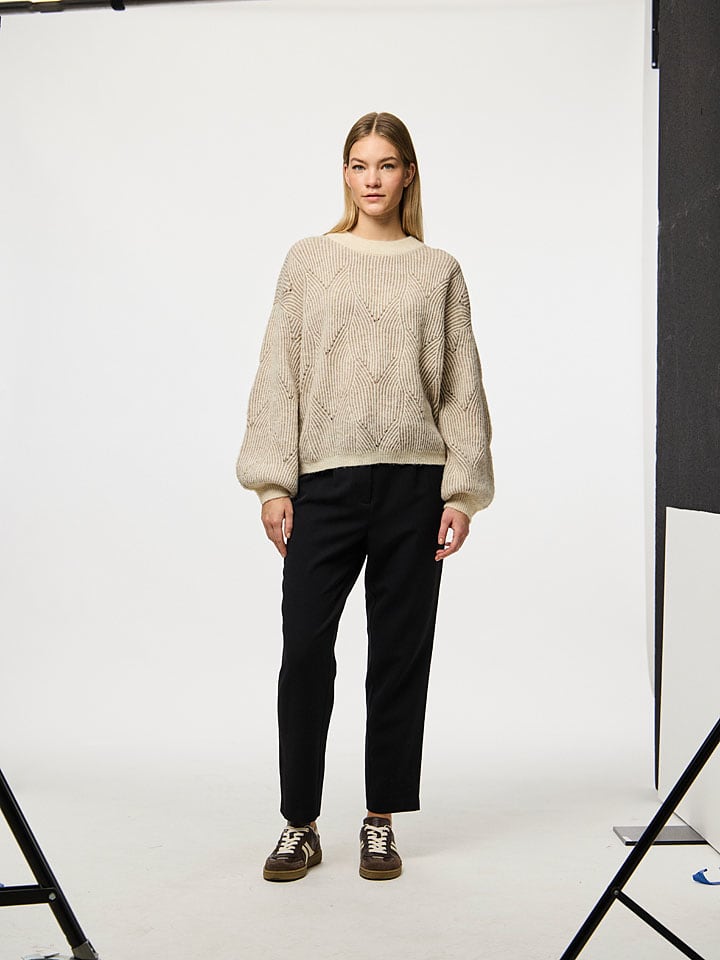 Sveter Pieces Creme 1051136 Pullover "Pcjenna" in Creme - 2