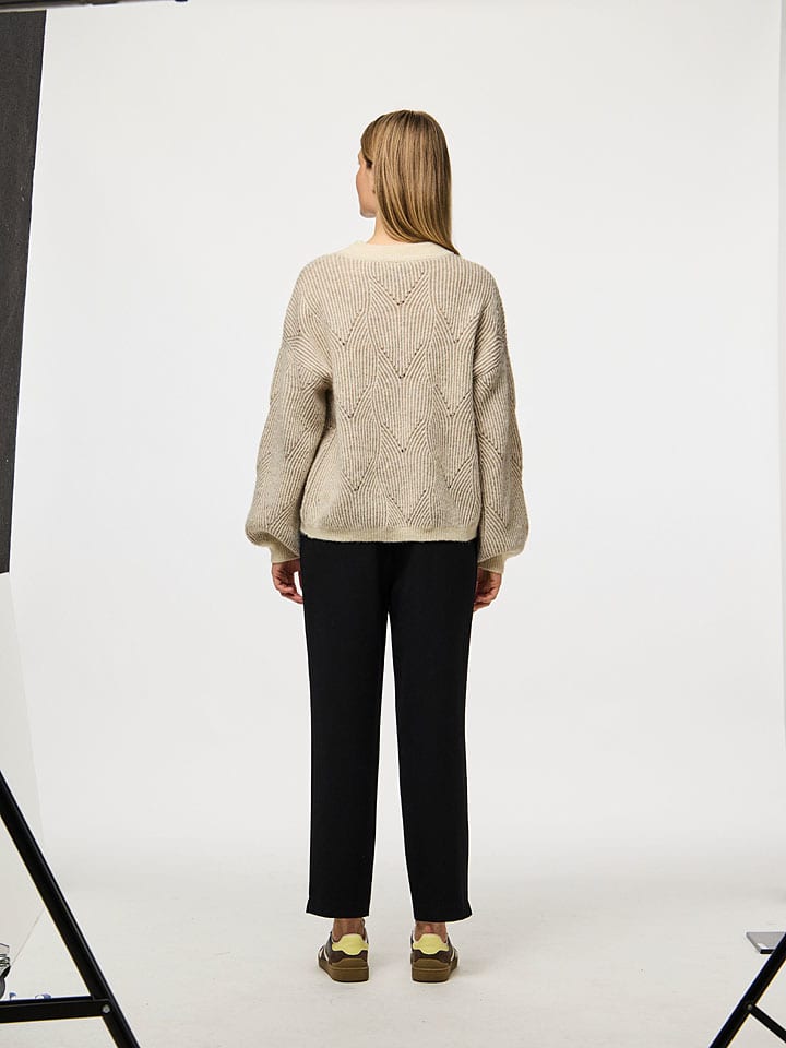 Sveter Pieces Creme 1051136 Pullover "Pcjenna" in Creme - 3