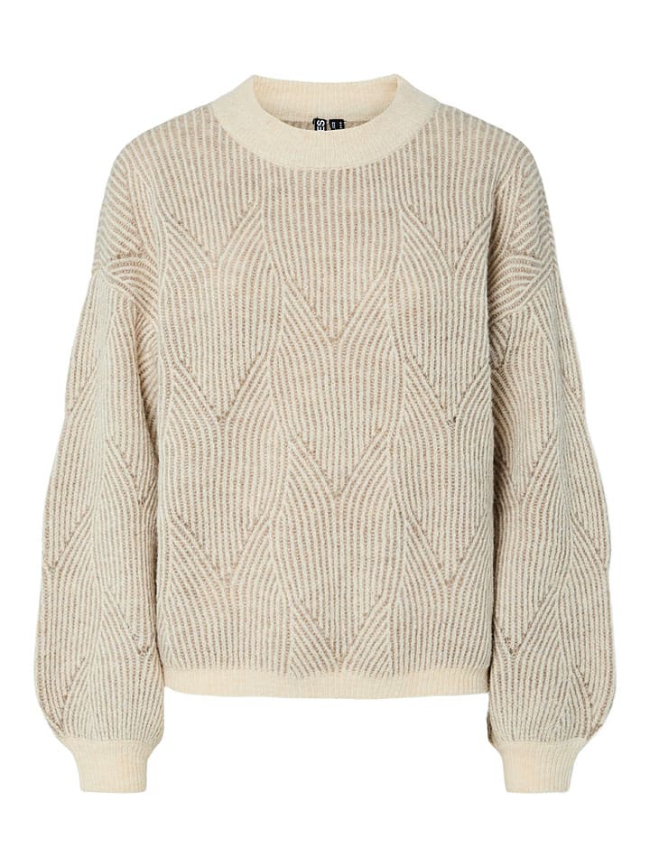 Sveter Pieces Creme 1051136 Pullover "Pcjenna" in Creme - 5