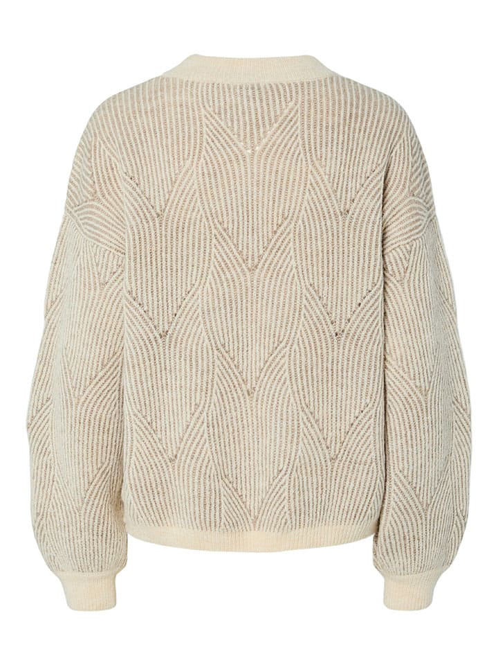 Sveter Pieces Creme 1051136 Pullover "Pcjenna" in Creme - 6