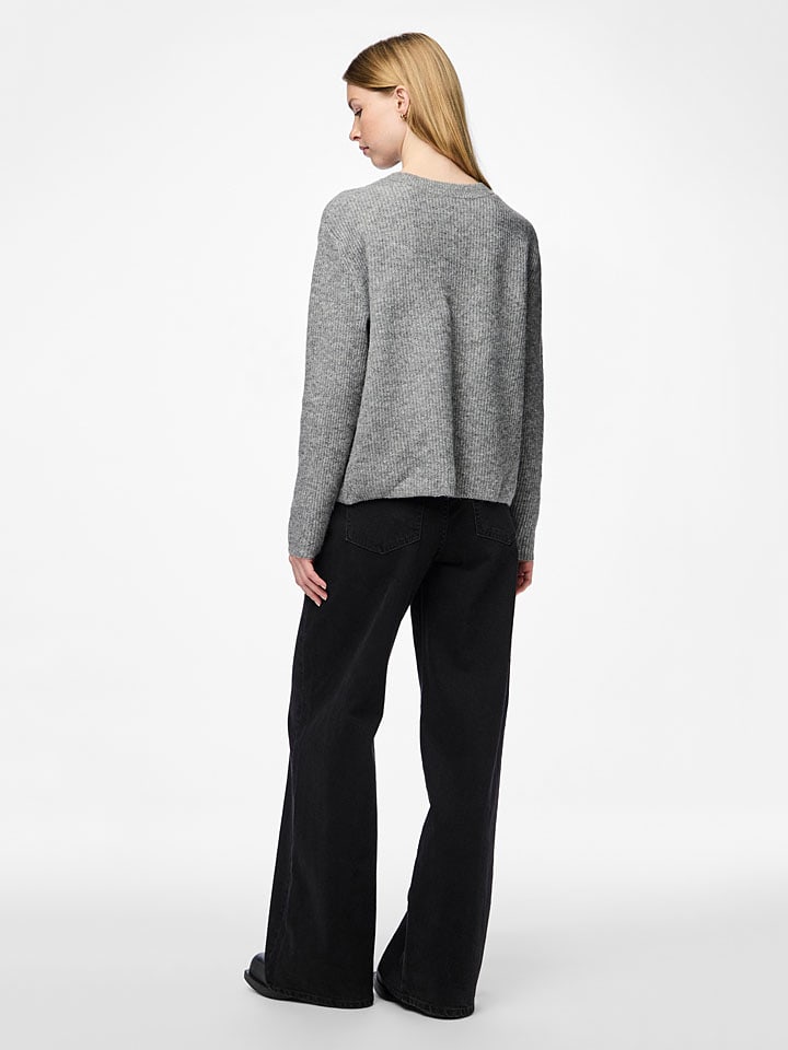 Sveter Pieces Grau 7033353 Cardigan "Pcsilly" in Grau - 2