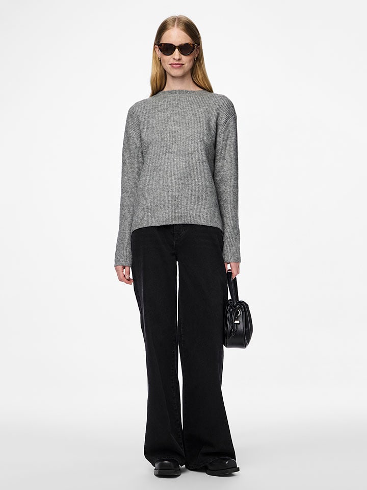 Sveter Pieces Grau 7033353 Cardigan "Pcsilly" in Grau - 4