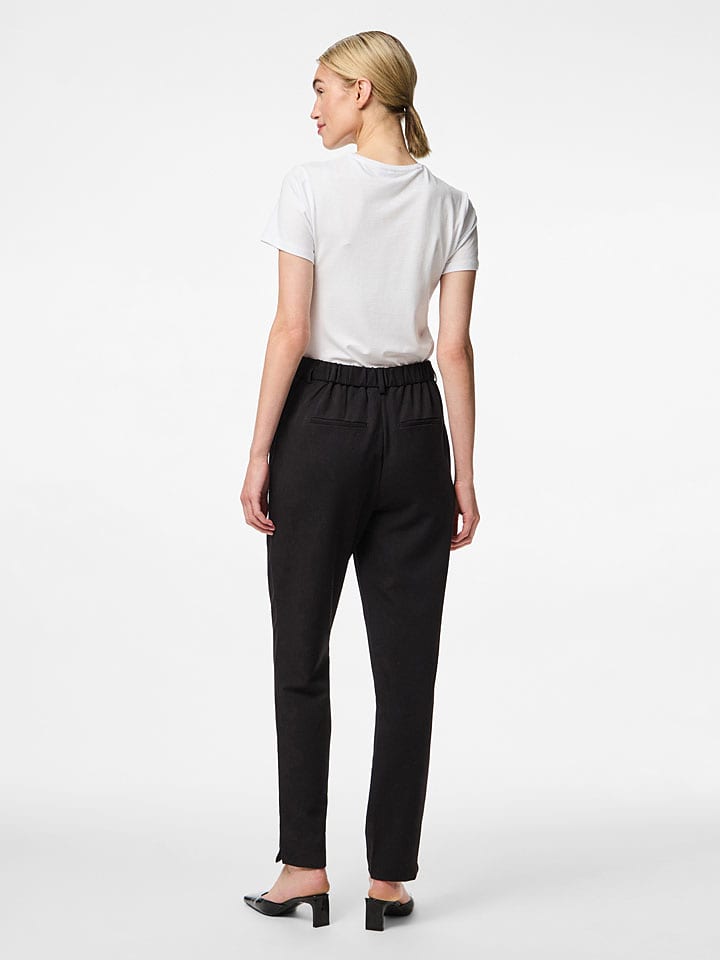 Nohavice Pieces Schwarz 907875 Hose "Pckamil" in Schwarz - 3