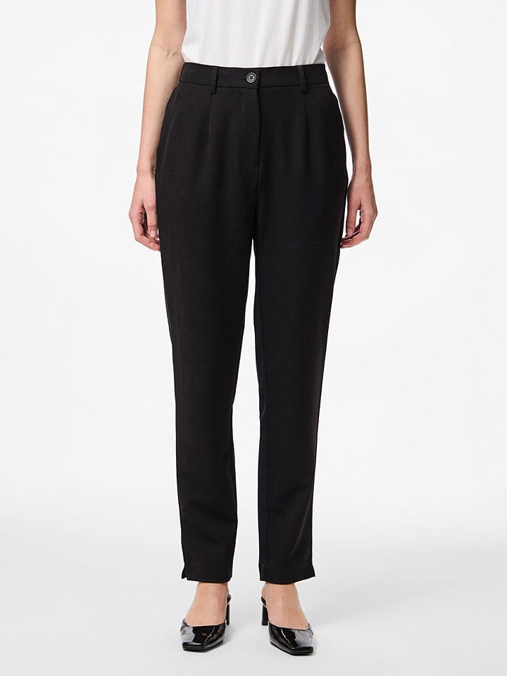 Nohavice Pieces Schwarz 907875 Hose "Pckamil" in Schwarz - 4